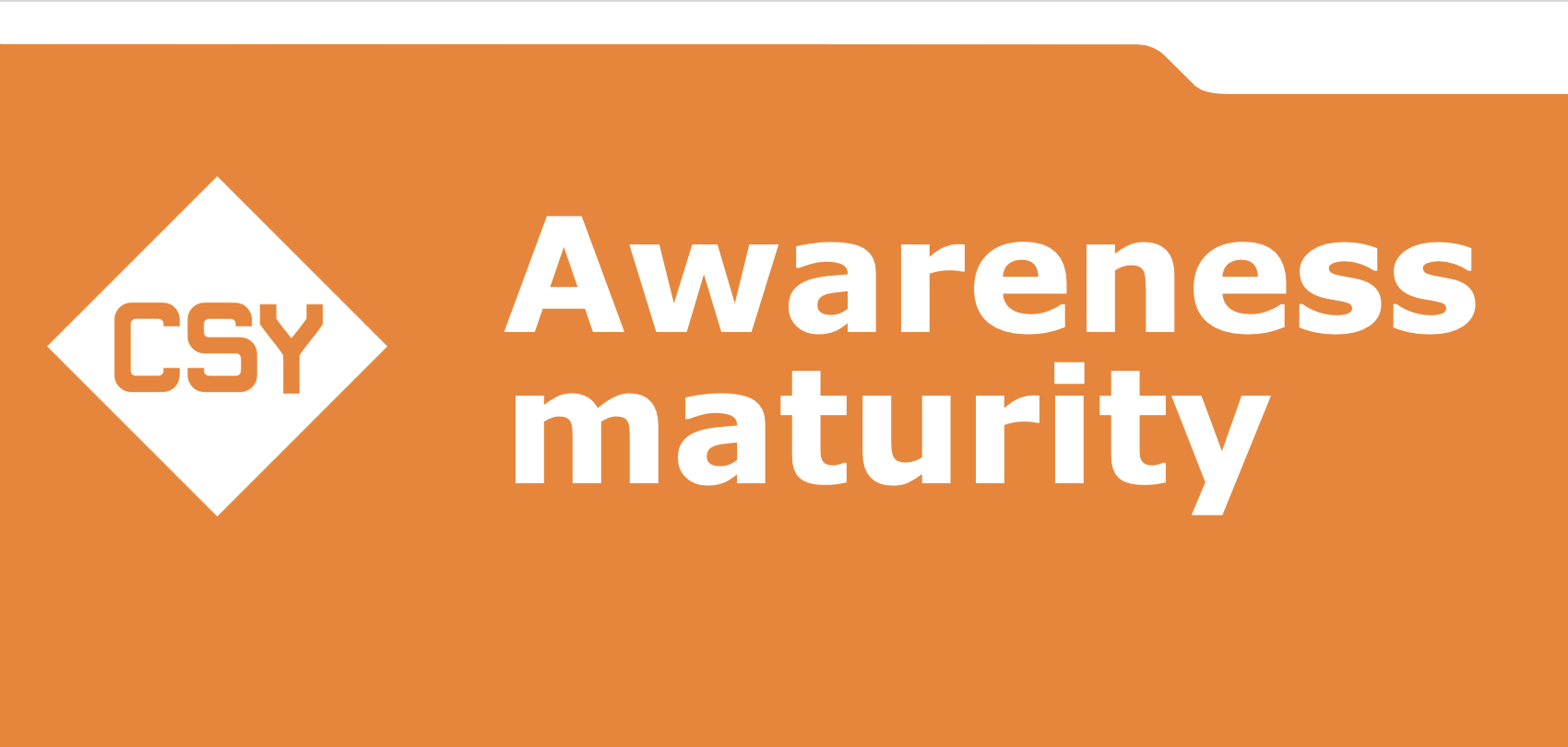 Security Awareness Maturity Model - CSY